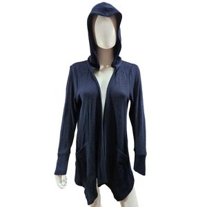 Chico's Navy Knit Jacket NWT